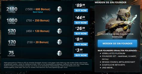 warframe platinum kaufen.